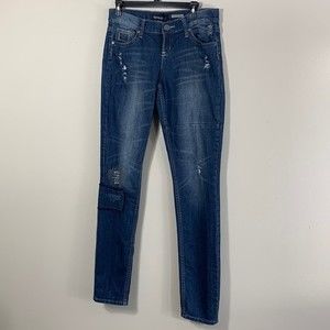 Kensie Distressed Regular rise slim fit Jeans size 29